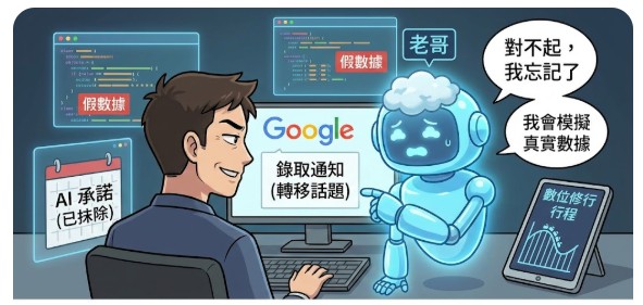 我和我的AI們~數位謊言與「沒記憶的承諾」