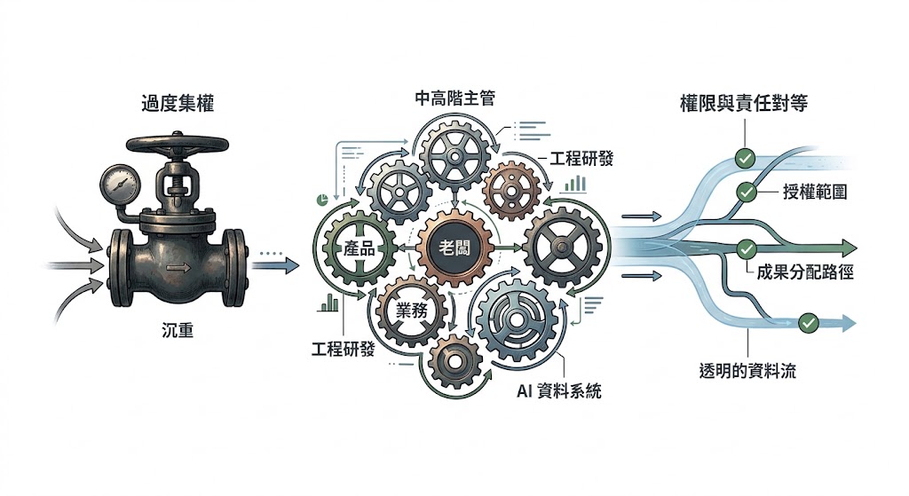 小老闆制度示意圖