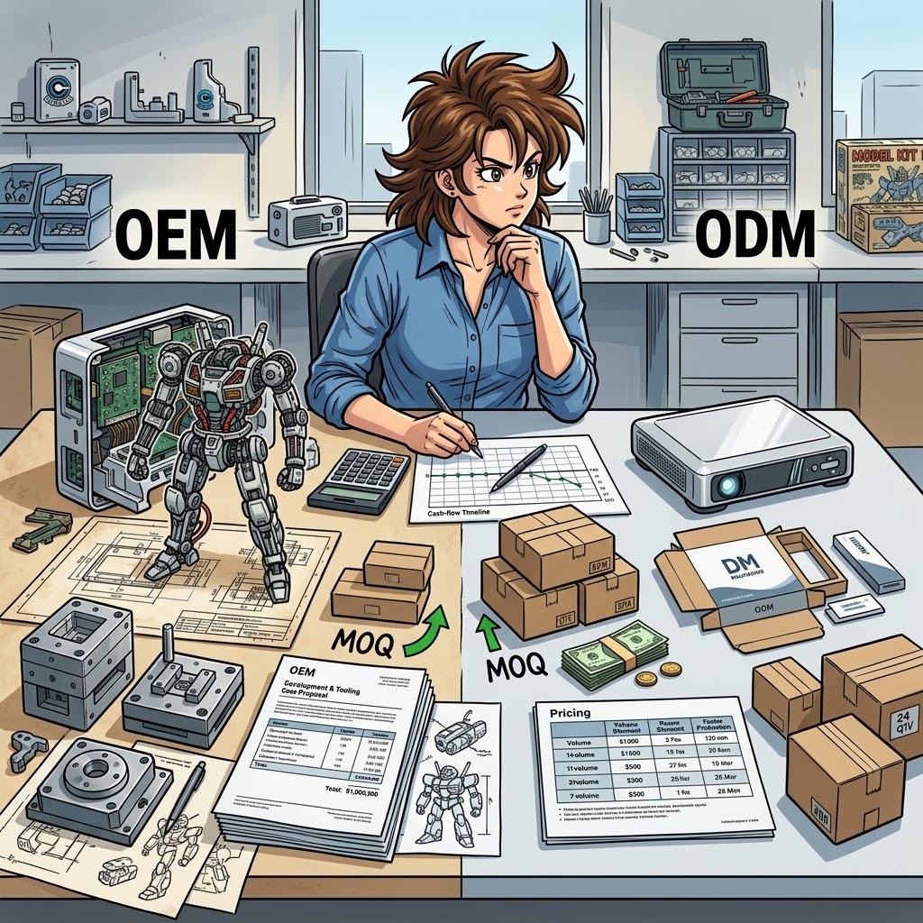 搞懂OEM ODM差別再下單 第一張訂單MOQ和現金流怎麼算