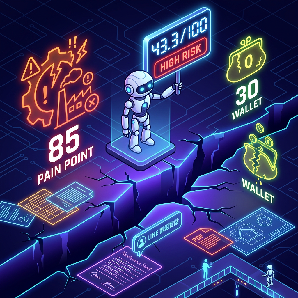 我用 AI 當創業評審,點子被打 43.3 分