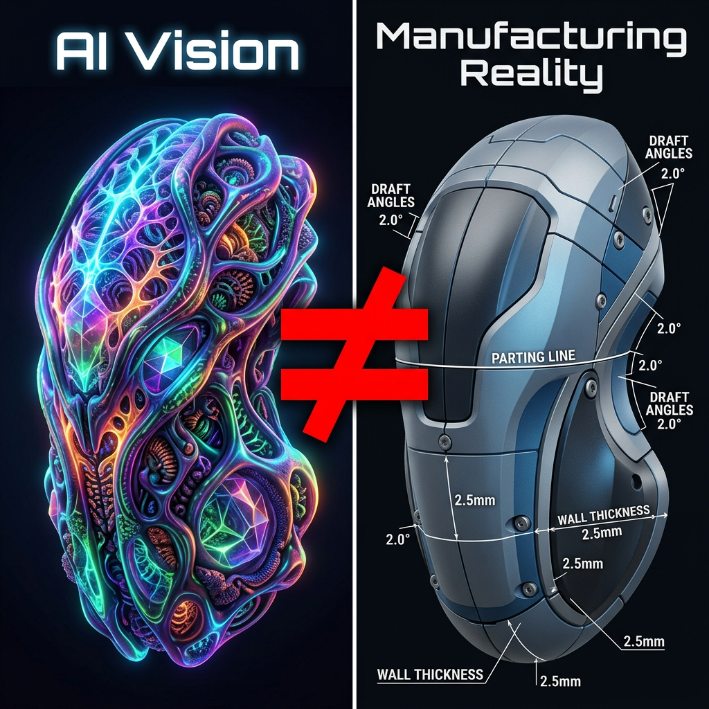 AI生成工具為何無法量產？3個讓機構端打槍的DFM現實