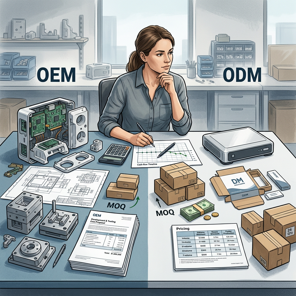 搞懂OEM ODM差別再下單 第一張訂單MOQ和現金流怎麼算