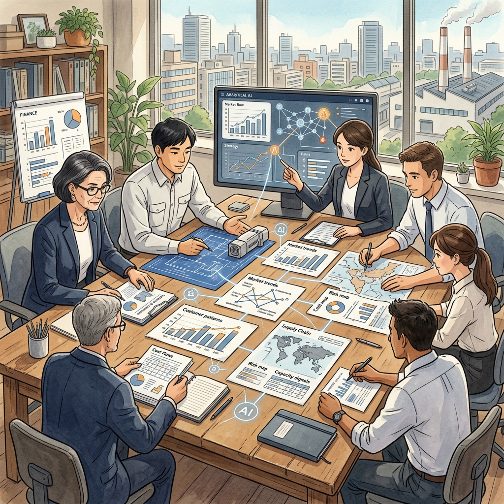 AI不會取代決策者,但會改變企業的決策方式