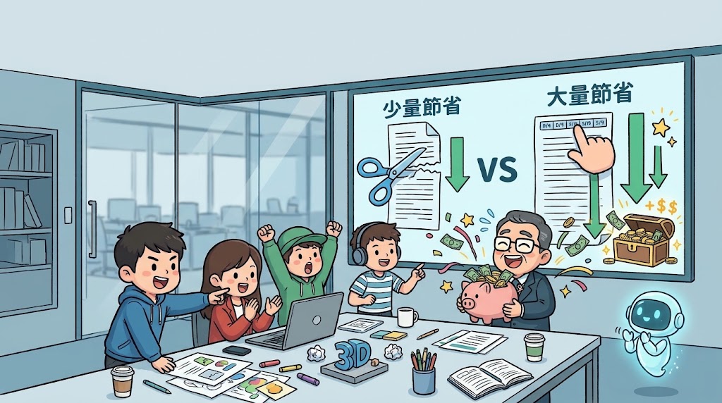 省 AI 成本，第一個想到的通常是「刪字」。我實測發現，不是。